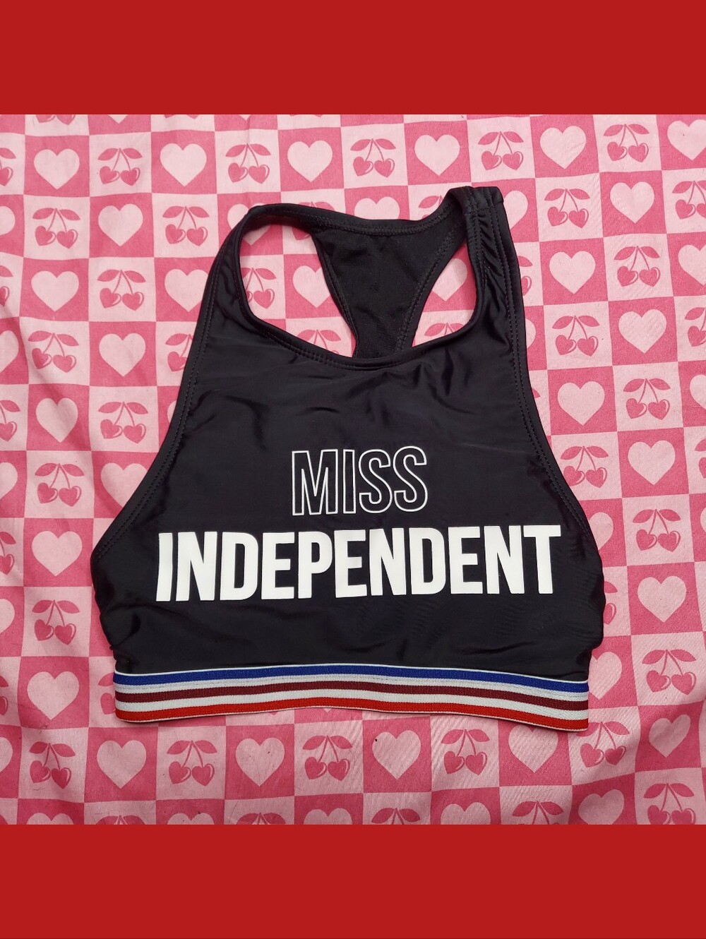 🖤Miss Independent Sports Bra